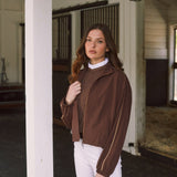 Solid Citizen Equestrian 'Winnie' | High Performance | Windbreaker | Cocoa - Equiluxe Tack