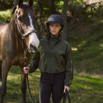 Solid Citizen Equestrian 'Winnie' | High Performance | Windbreaker | Olive - Equiluxe Tack