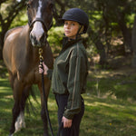 Solid Citizen Equestrian 'Winnie' | High Performance | Windbreaker | Olive - Equiluxe Tack