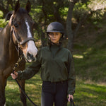 Solid Citizen Equestrian 'Winnie' | High Performance | Windbreaker | Olive - Equiluxe Tack