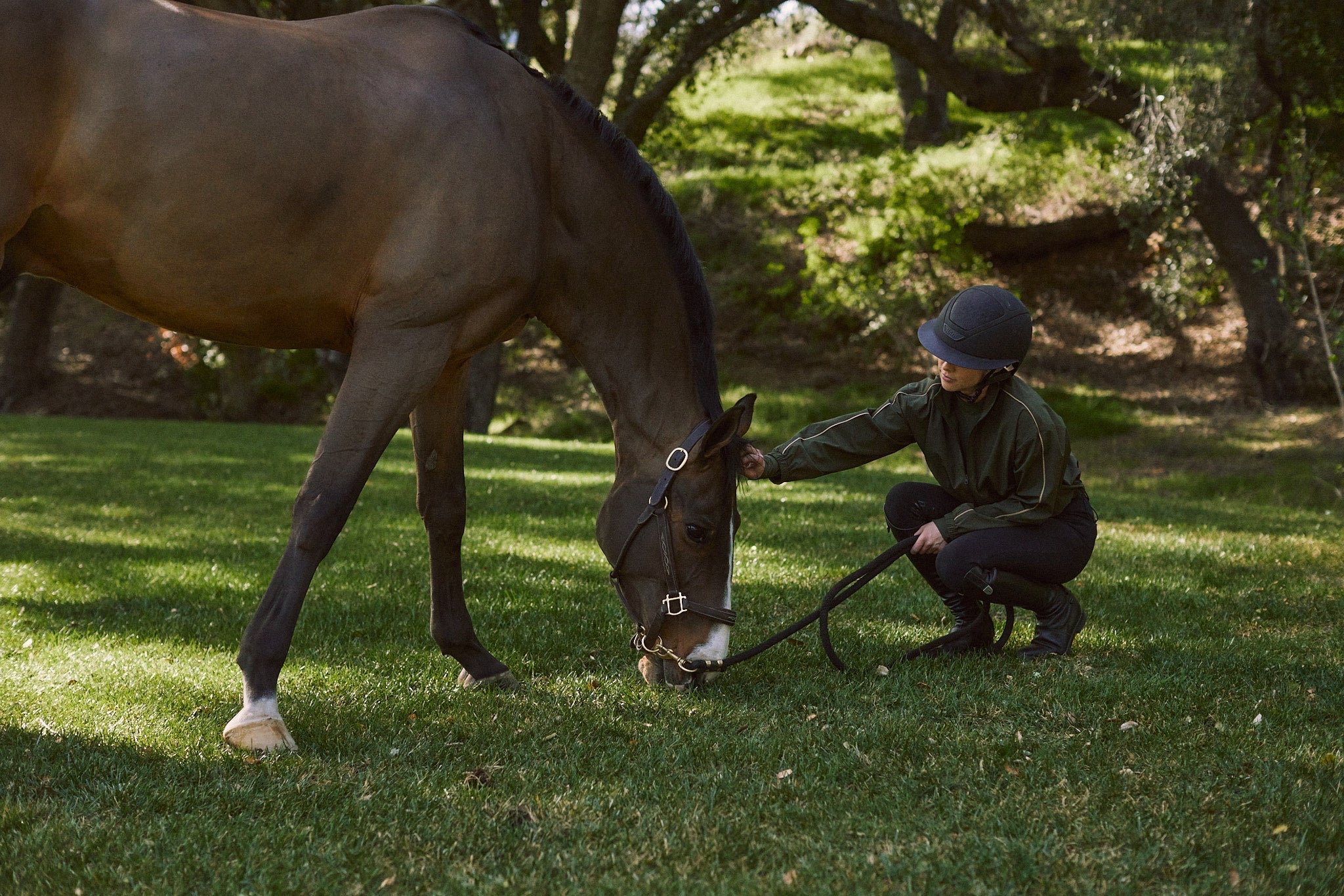 Solid Citizen Equestrian 'Winnie' | High Performance | Windbreaker | Olive - Equiluxe Tack