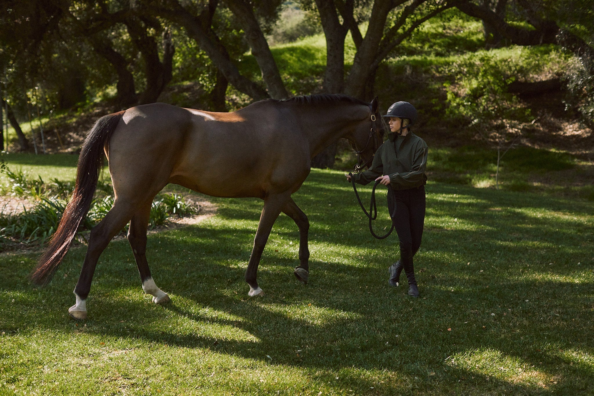Solid Citizen Equestrian 'Winnie' | High Performance | Windbreaker | Olive - Equiluxe Tack