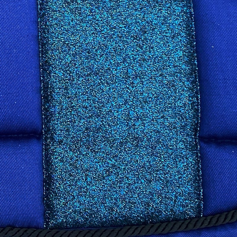 Sparkly Navy Blue Jump Pad - Equiluxe Tack