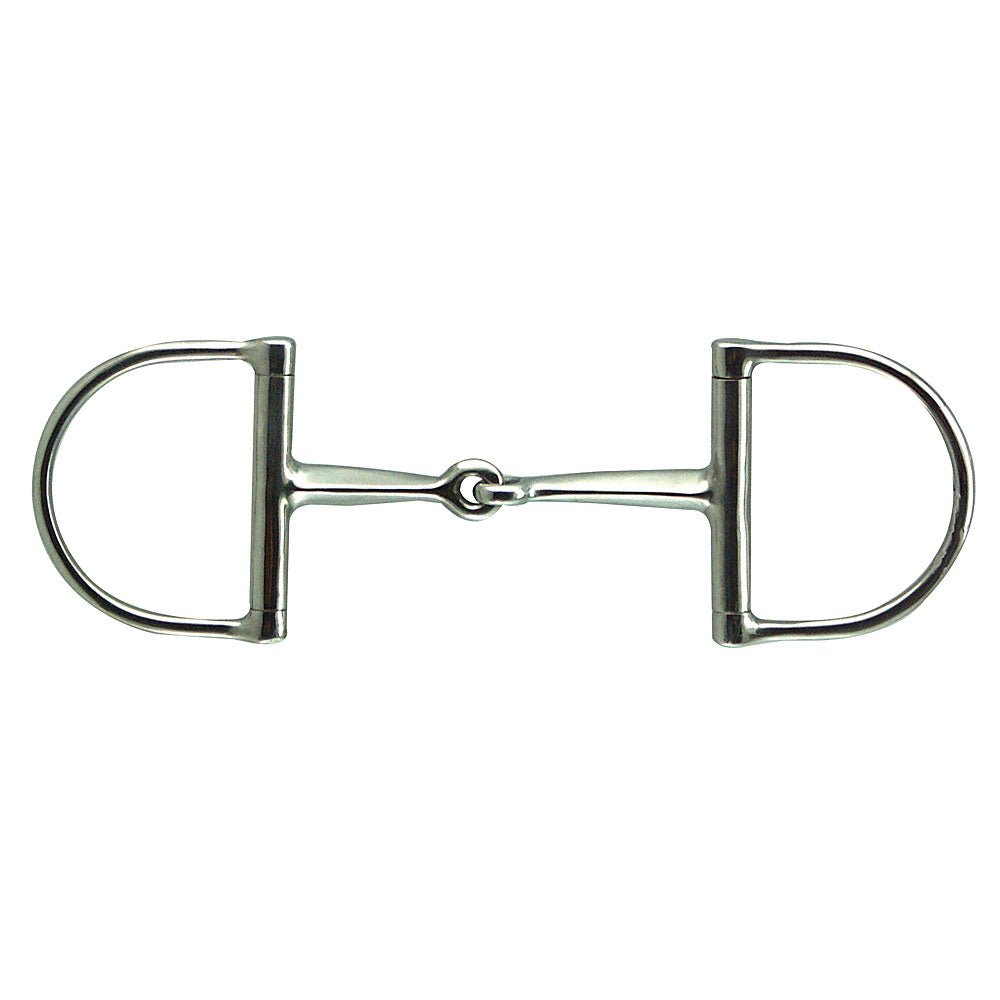 Stainless Steeel Large Dee Triangle Mouth Bit - Equiluxe Tack - Equiluxe Tack