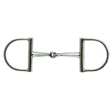 Stainless Steeel Large Dee Triangle Mouth Bit - Equiluxe Tack - Equiluxe Tack