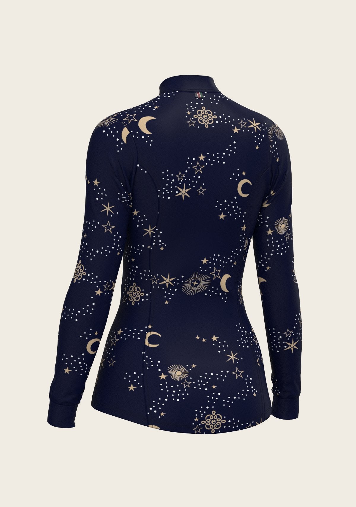  Stars on Navy Quarter Zip Sun Shirt - Espoir Equestrian - Equiluxe Tack