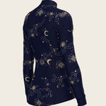  Stars on Navy Quarter Zip Sun Shirt - Espoir Equestrian - Equiluxe Tack