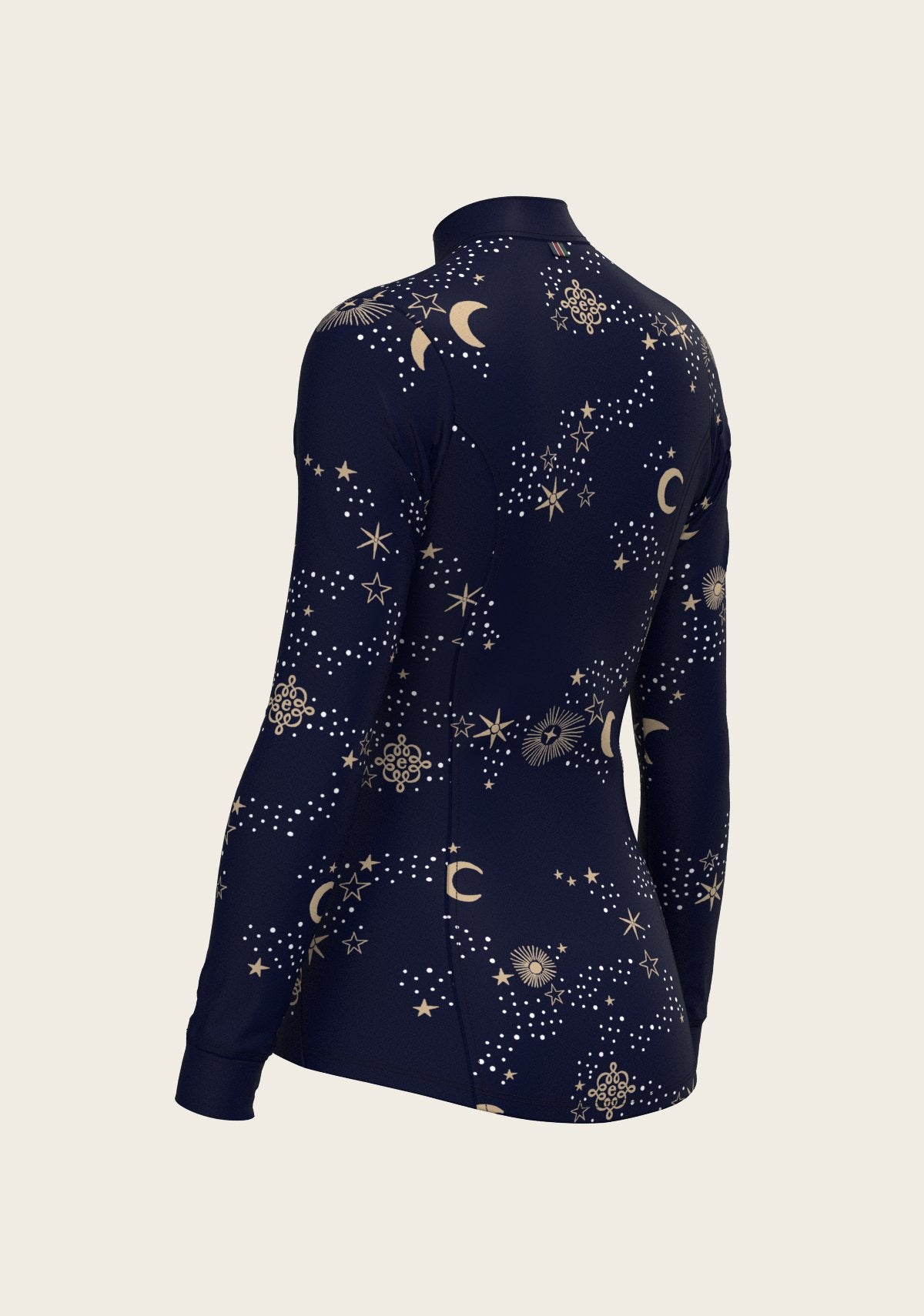  Stars on Navy Quarter Zip Sun Shirt - Espoir Equestrian - Equiluxe Tack