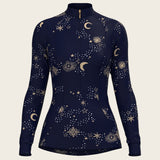  Stars on Navy Quarter Zip Sun Shirt - Espoir Equestrian - Equiluxe Tack