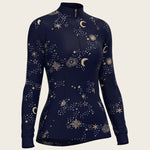  Stars on Navy Quarter Zip Sun Shirt - Espoir Equestrian - Equiluxe Tack