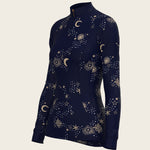  Stars on Navy Quarter Zip Sun Shirt - Espoir Equestrian - Equiluxe Tack