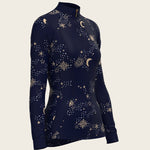  Stars on Navy Quarter Zip Sun Shirt - Espoir Equestrian - Equiluxe Tack