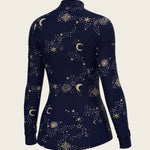  Stars on Navy Quarter Zip Sun Shirt - Espoir Equestrian - Equiluxe Tack