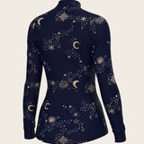  Stars on Navy Quarter Zip Sun Shirt - Espoir Equestrian - Equiluxe Tack