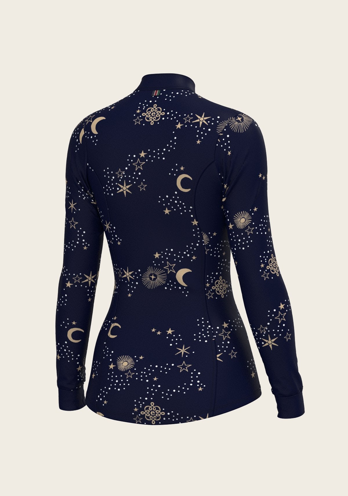  Stars on Navy Quarter Zip Sun Shirt - Espoir Equestrian - Equiluxe Tack