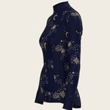  Stars on Navy Quarter Zip Sun Shirt - Espoir Equestrian - Equiluxe Tack