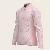 Stripes in Rose Children's Long Sleeve Shirt - Espoir Equestrian - Equiluxe Tack