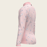 Stripes in Rose Children's Long Sleeve Shirt - Espoir Equestrian - Equiluxe Tack