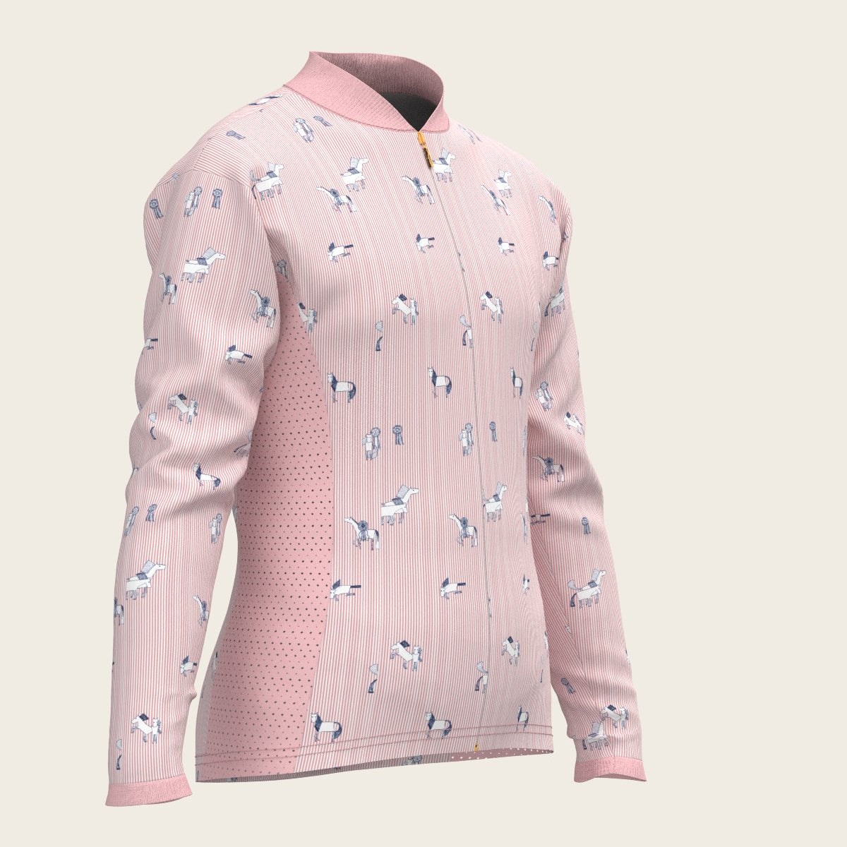 Stripes in Rose Children's Long Sleeve Shirt - Espoir Equestrian - Equiluxe Tack