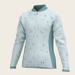  Stripes in Sky Blue Children's Long Sleeve Shirt - Espoir Equestrian - Equiluxe Tack