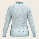  Stripes in Sky Blue Children's Long Sleeve Shirt - Espoir Equestrian - Equiluxe Tack