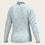  Stripes in Sky Blue Children's Long Sleeve Shirt - Espoir Equestrian - Equiluxe Tack