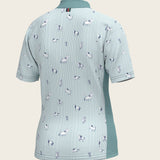  Stripes in Sky Blue Children's Short Sleeve Shirt - Espoir Equestrian - Equiluxe Tack