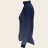 Stripes on Navy Sport Sun Shirt - Espoir Equestrian - Equiluxe Tack