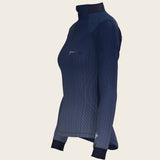 Stripes on Navy Sport Sun Shirt - Espoir Equestrian - Equiluxe Tack