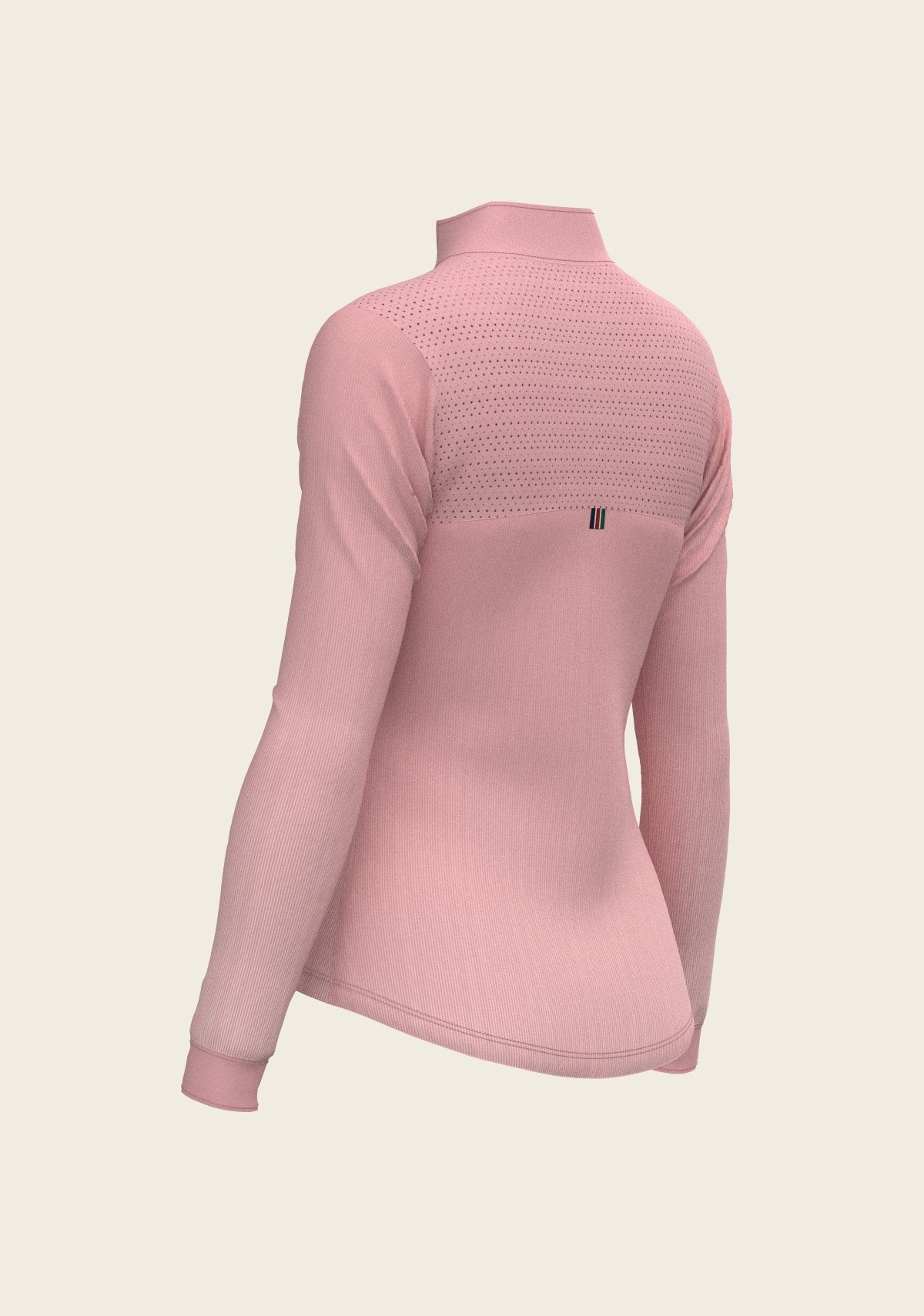  Stripes on Rose Sport Sun Shirt - Espoir Equestrian - Equiluxe Tack