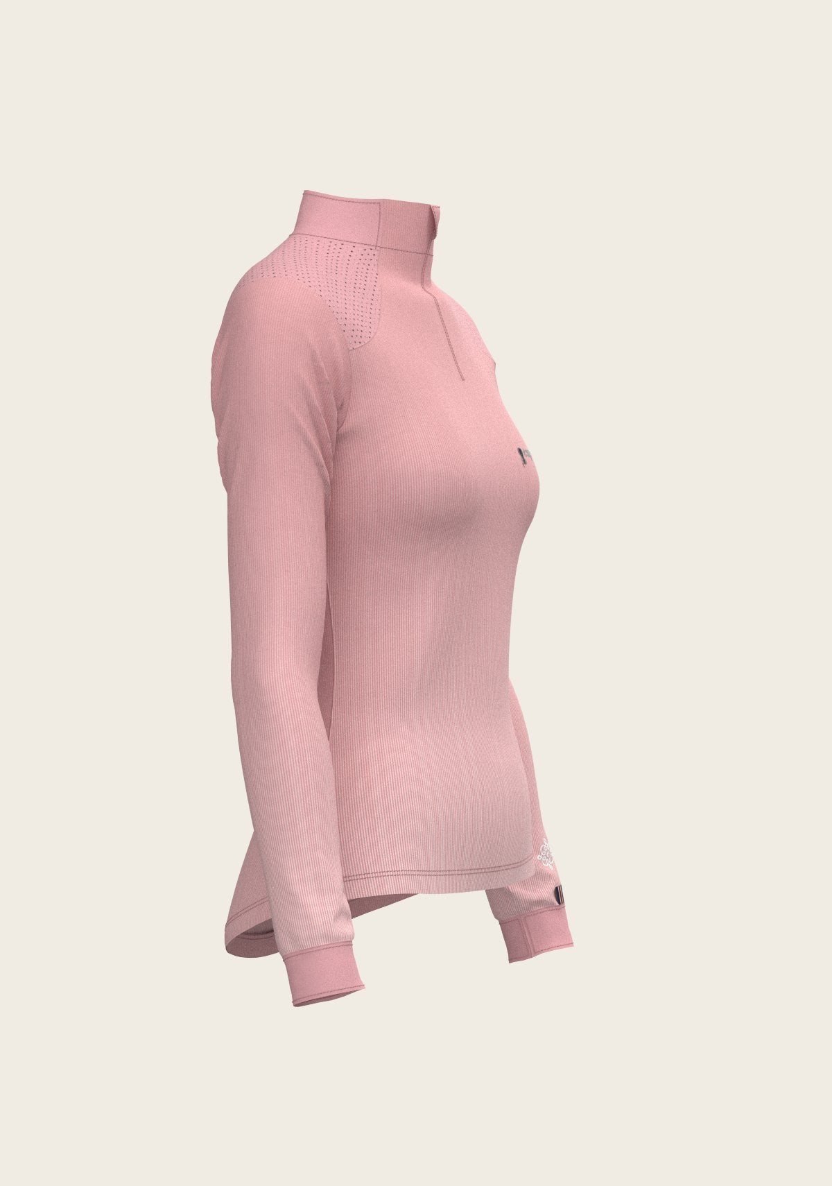  Stripes on Rose Sport Sun Shirt - Espoir Equestrian - Equiluxe Tack