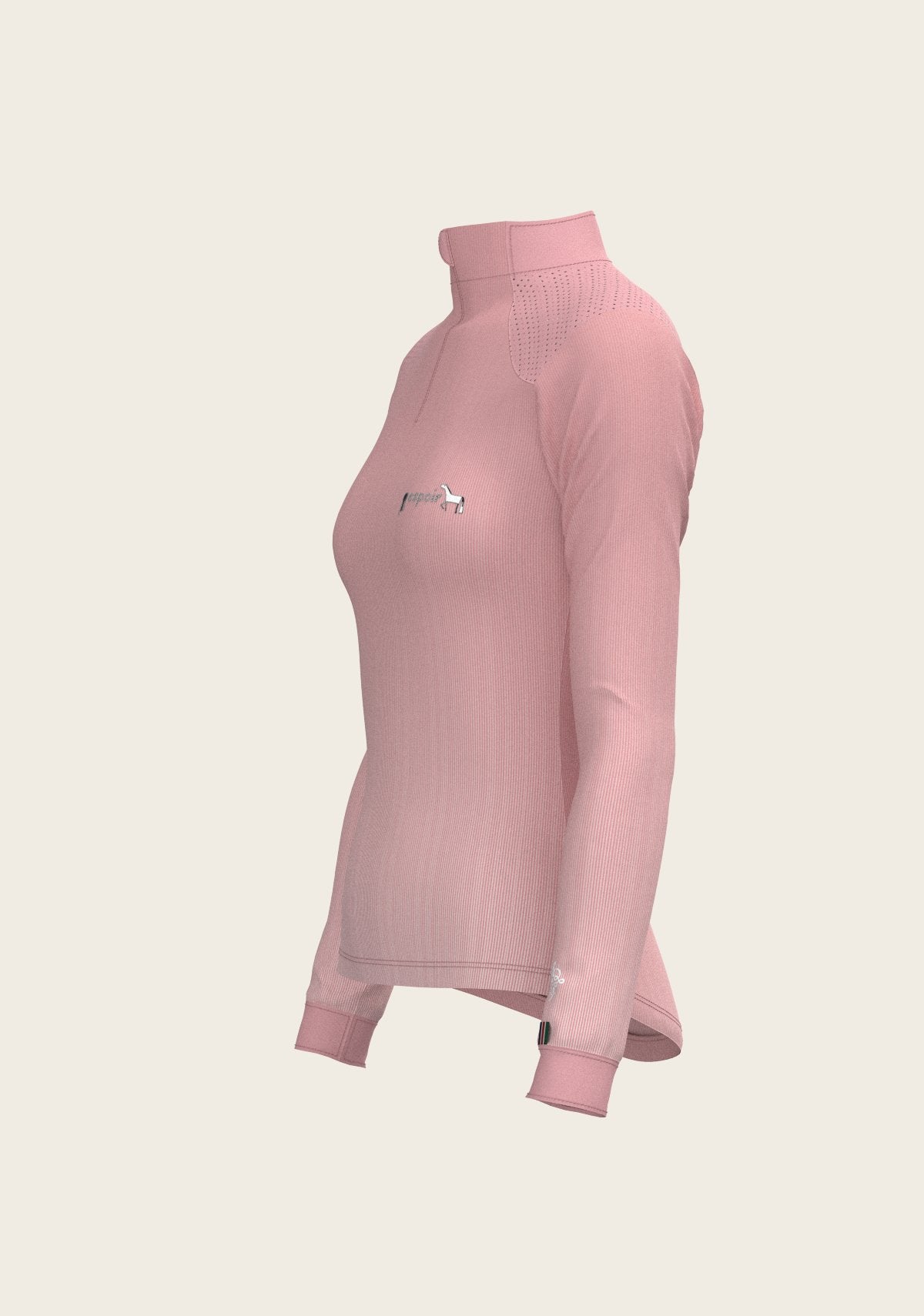  Stripes on Rose Sport Sun Shirt - Espoir Equestrian - Equiluxe Tack