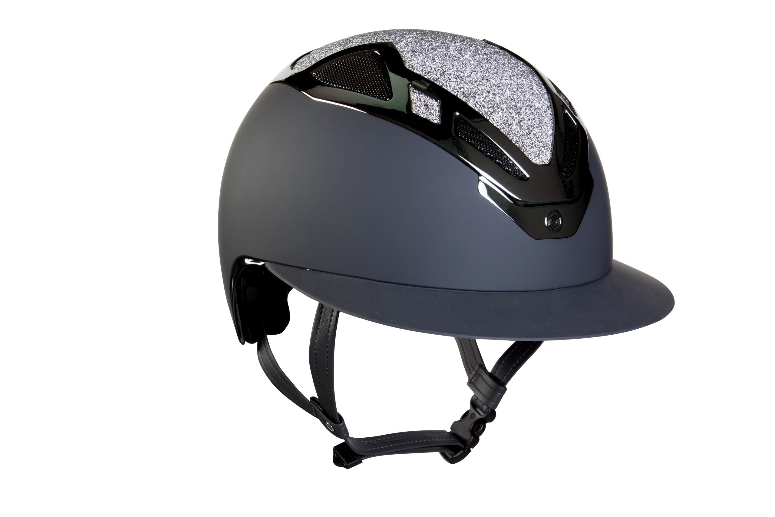 Suomy Apex Riding Helmet – Bling Bling Anthracite - American Equus - Equiluxe Tack