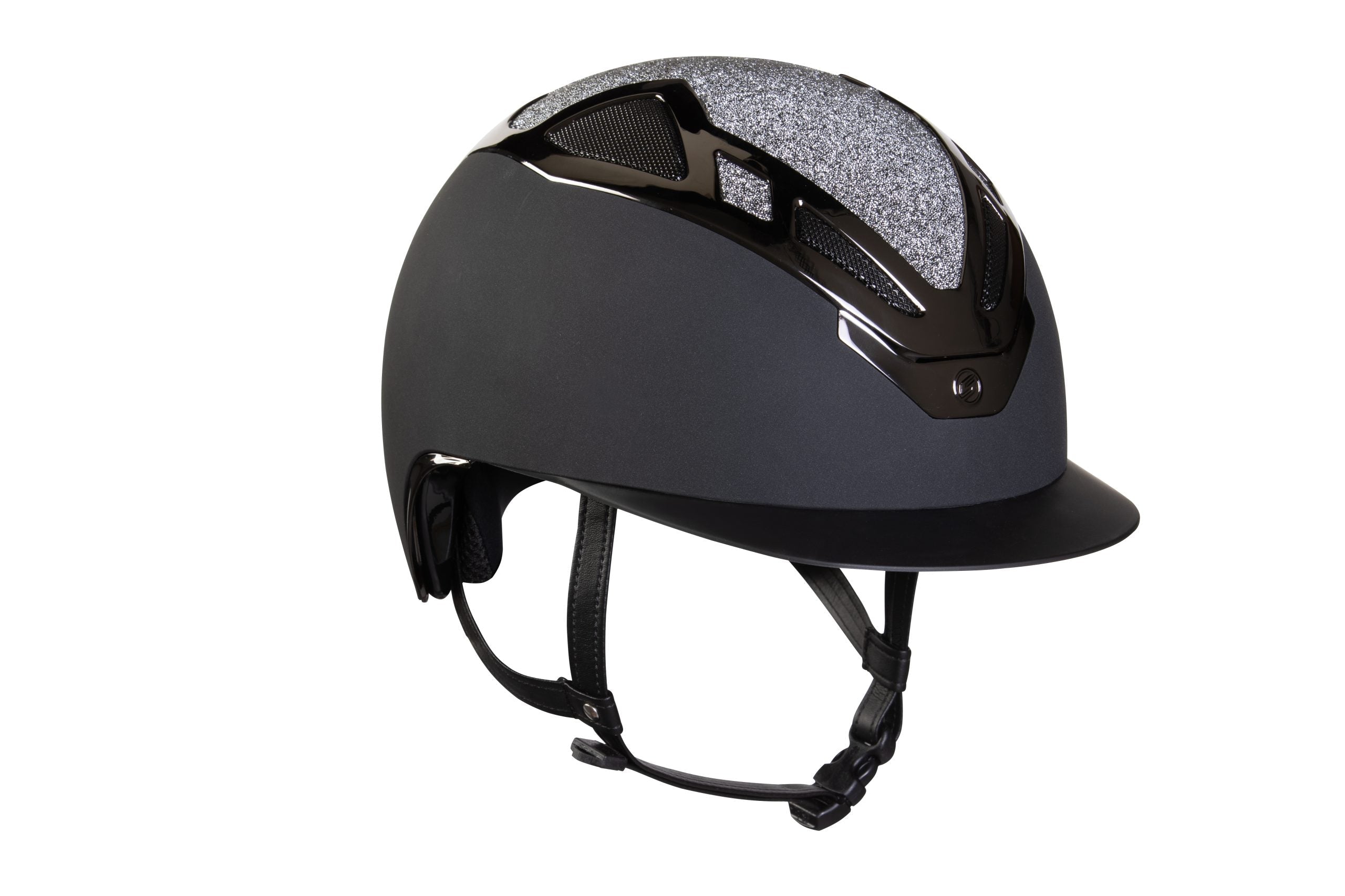 Suomy Apex Riding Helmet – Bling Bling Anthracite - American Equus - Equiluxe Tack