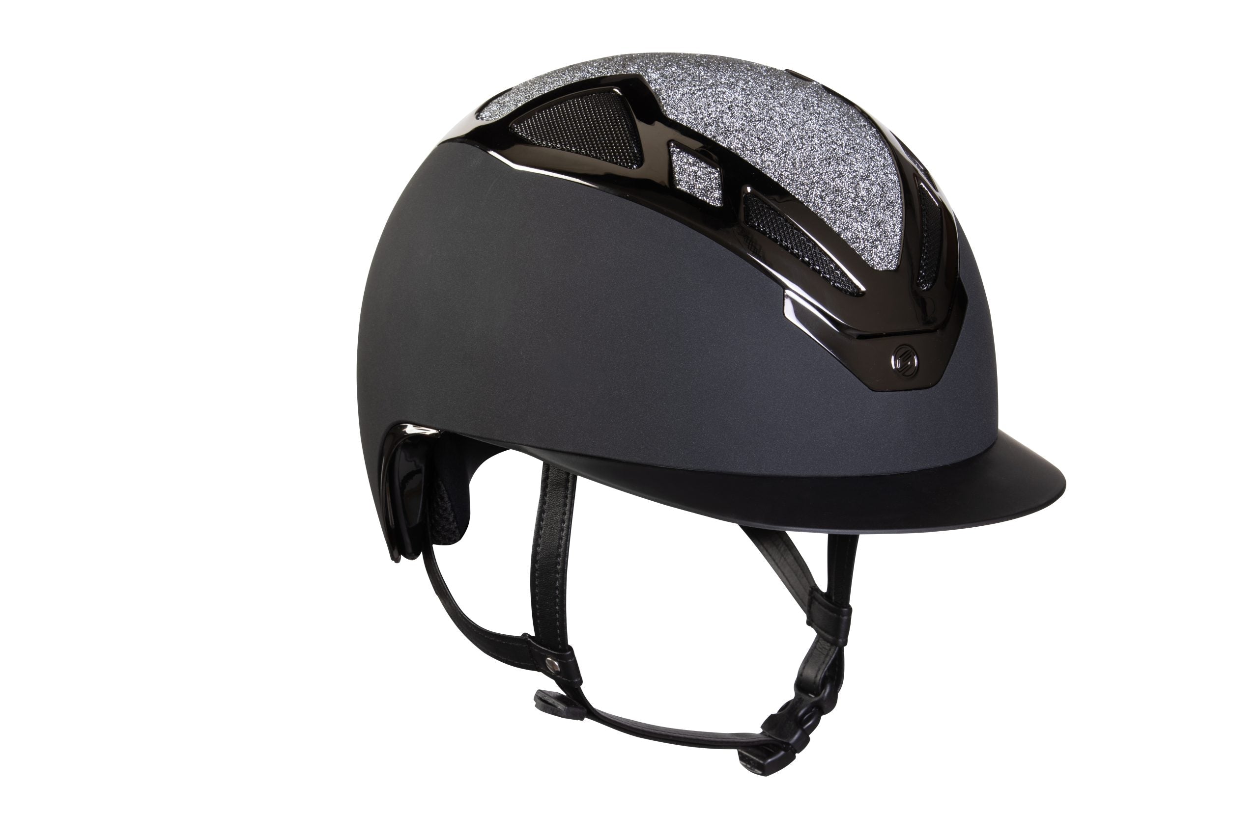 Suomy Apex Riding Helmet – Bling Bling Anthracite - American Equus - Equiluxe Tack