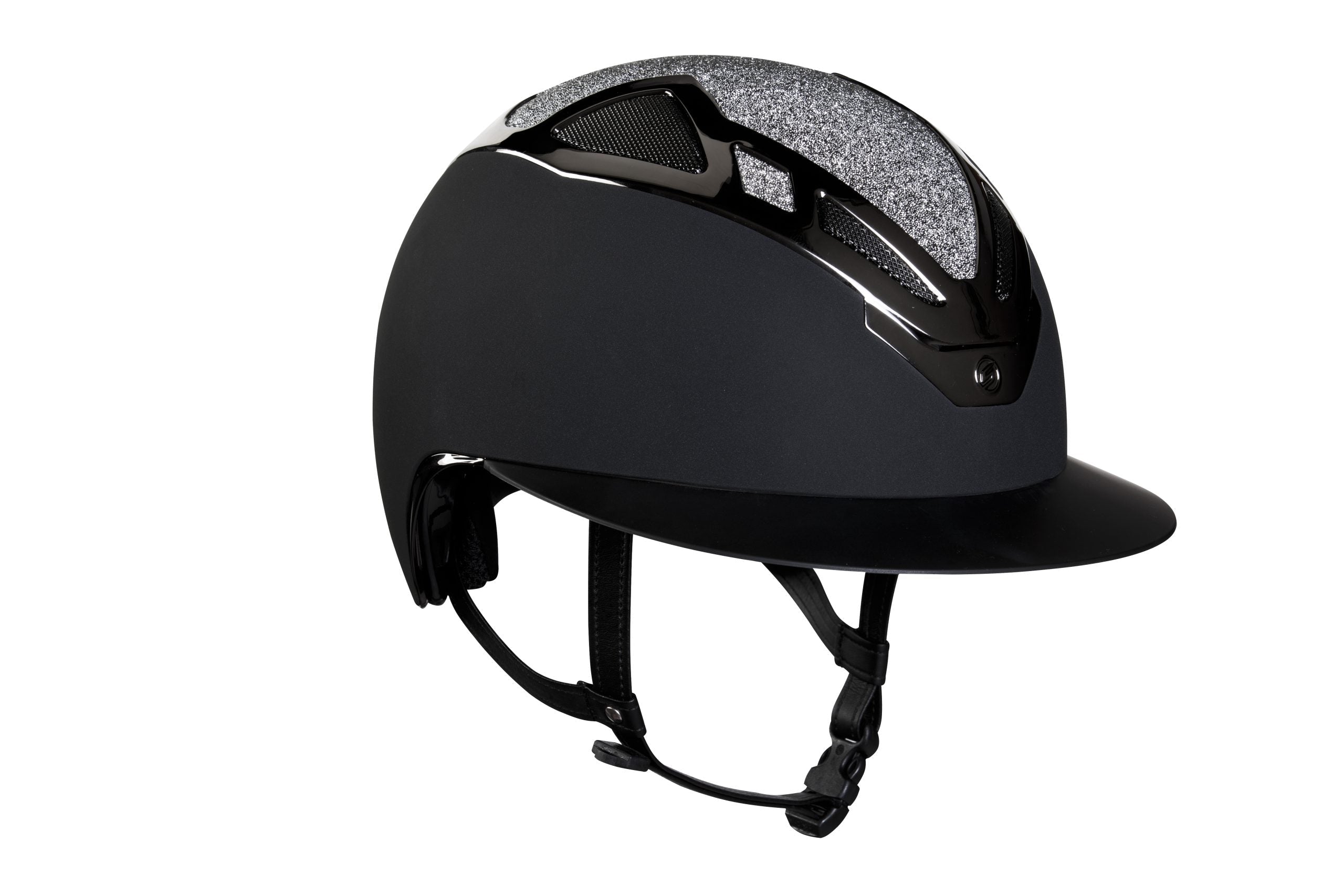 Suomy Apex Riding Helmet – Bling Bling Black - American Equus - Equiluxe Tack