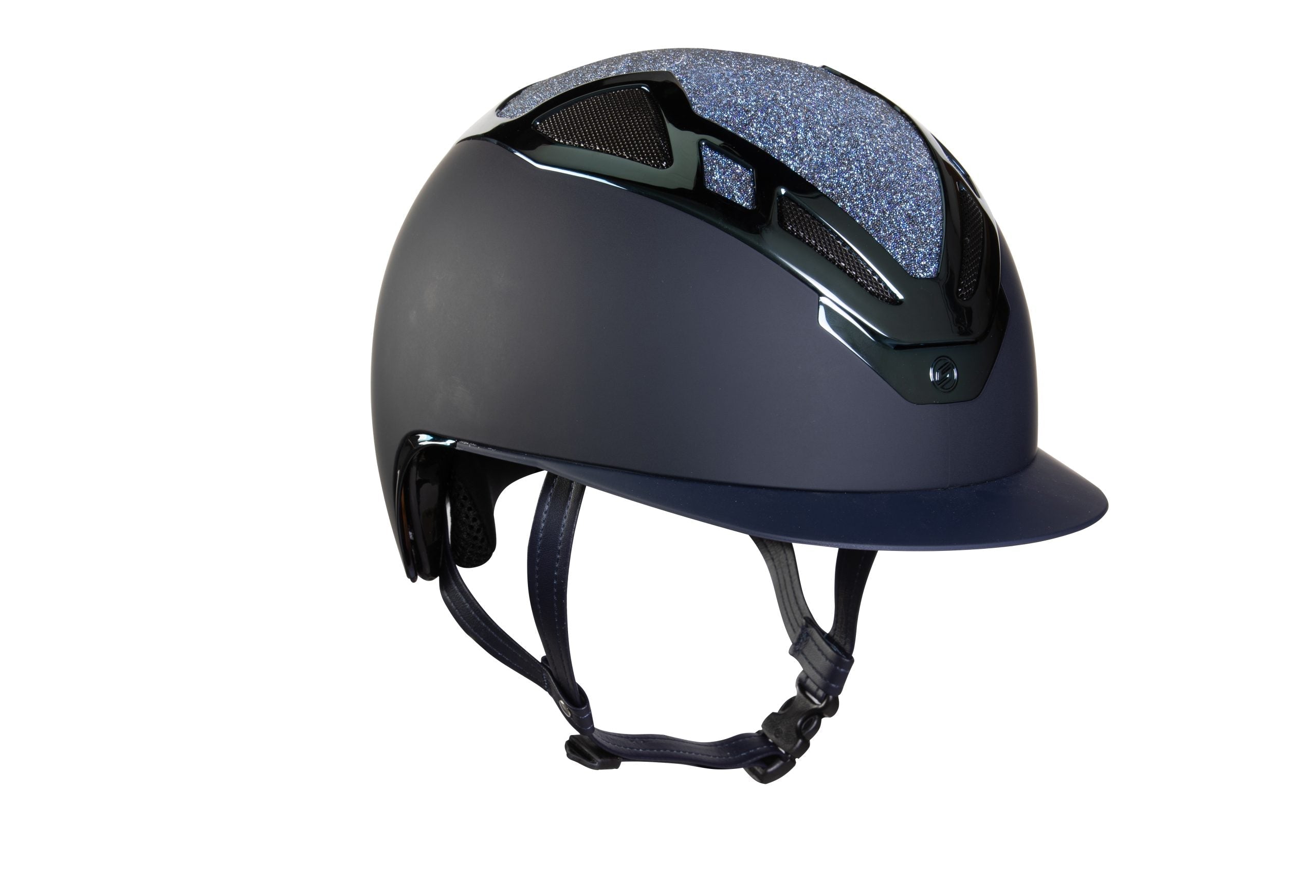 Suomy Apex Riding Helmet – Bling Bling Blue Navy - American Equus - Equiluxe Tack