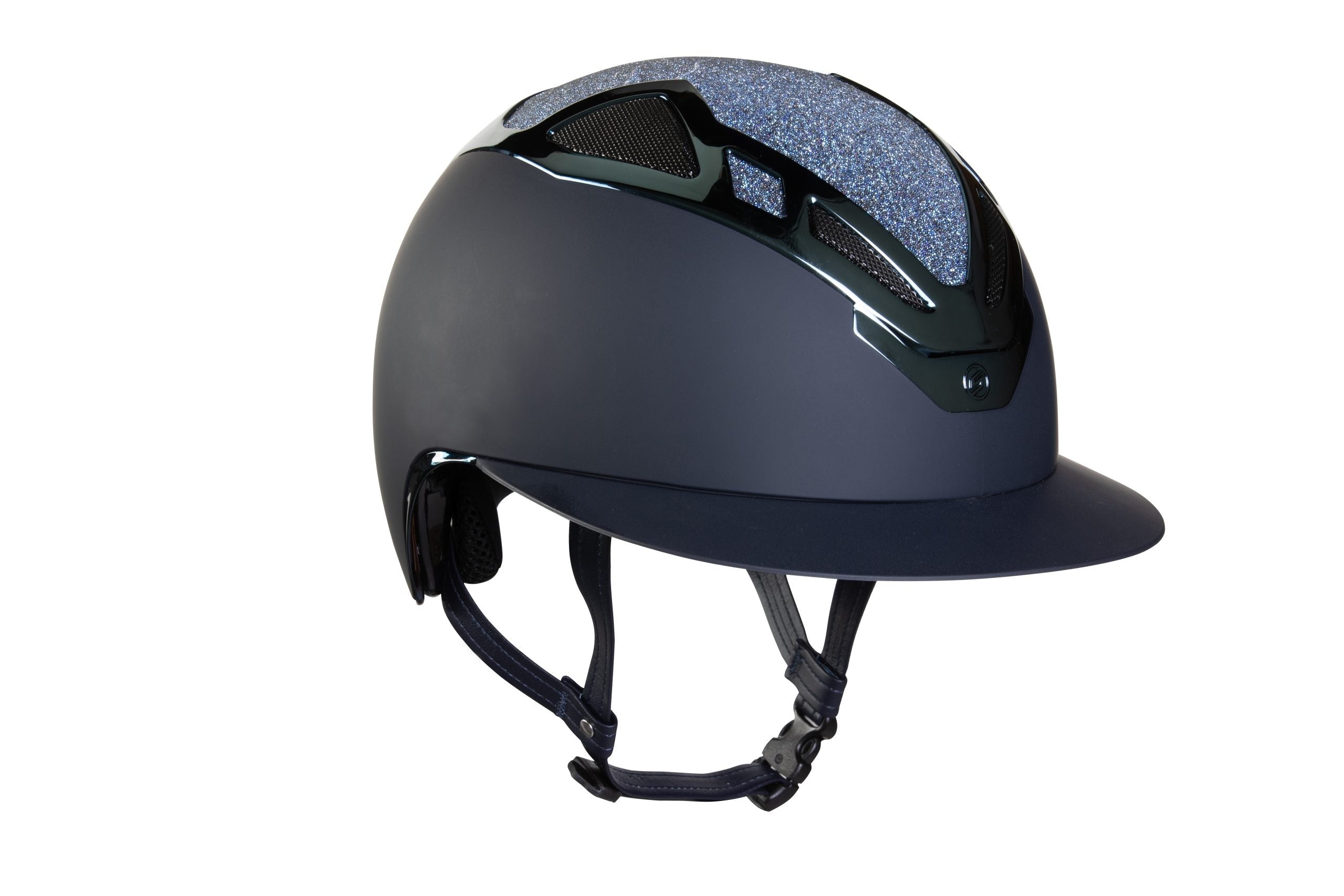 Suomy Apex Riding Helmet – Bling Bling Blue Navy - American Equus - Equiluxe Tack