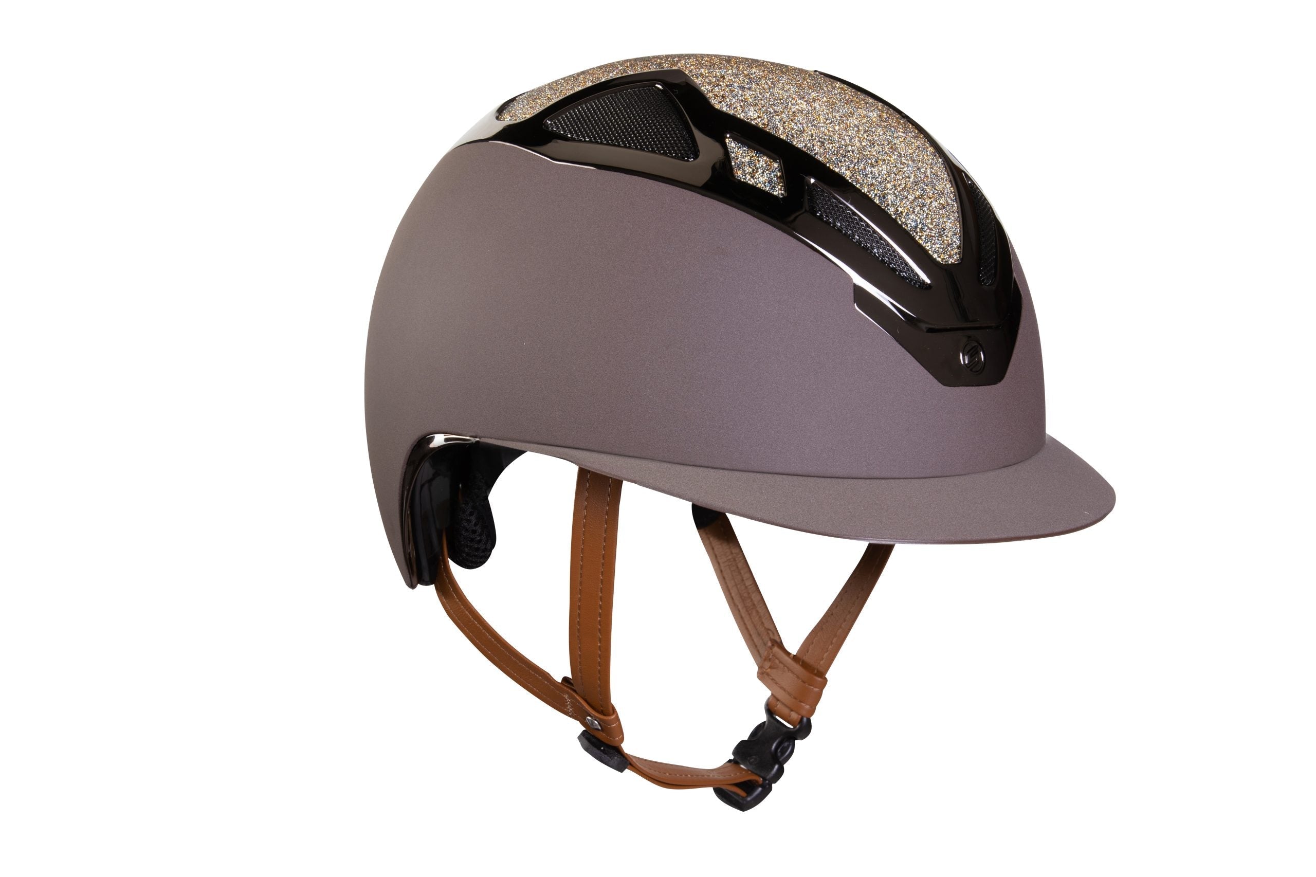 Suomy Apex Riding Helmet – Bling Bling Brown - American Equus - Equiluxe Tack