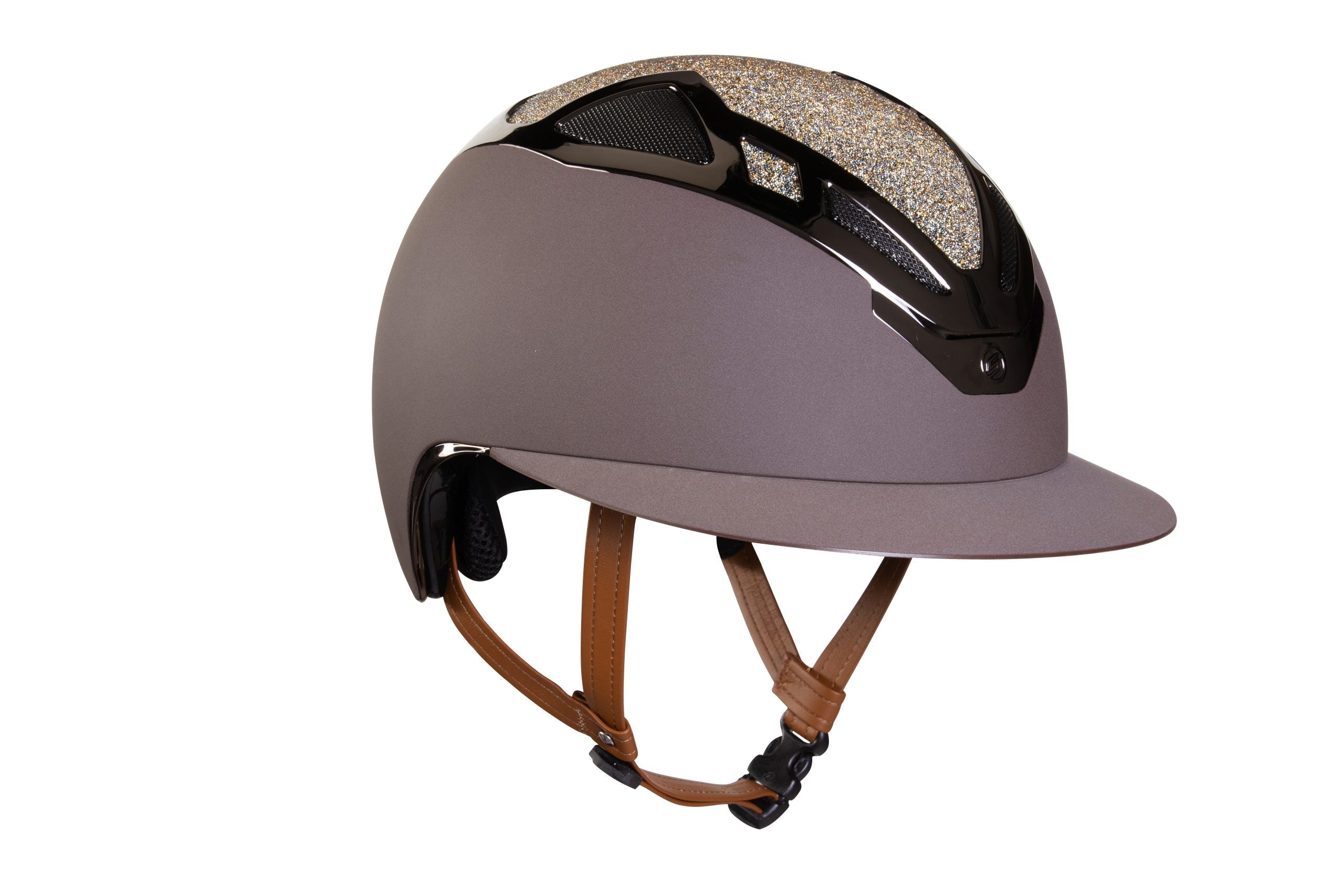 Suomy Apex Riding Helmet – Bling Bling Brown - American Equus - Equiluxe Tack
