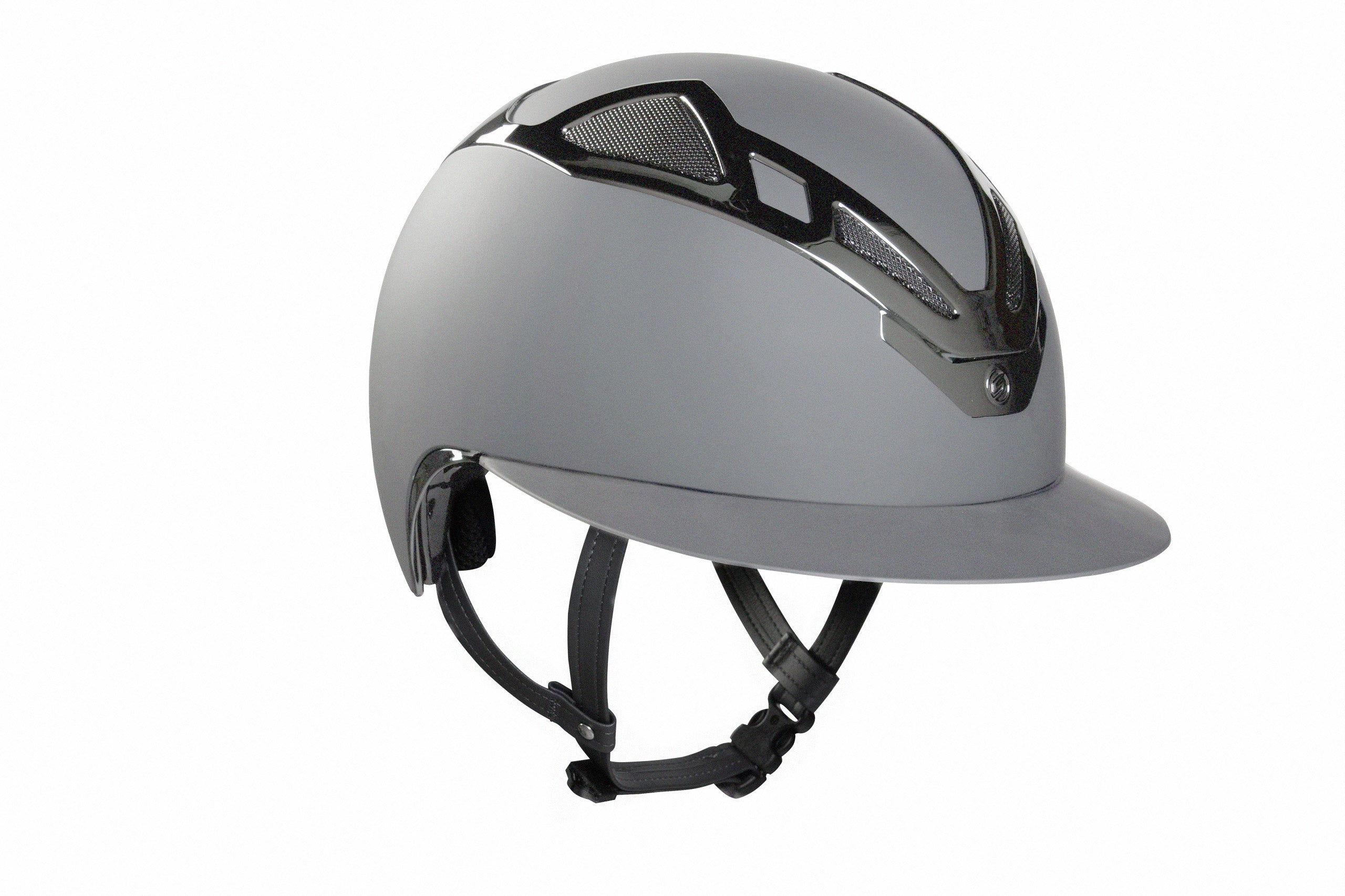 Suomy Apex Riding Helmet – Chrome Anthracite Matte - American Equus - Equiluxe Tack