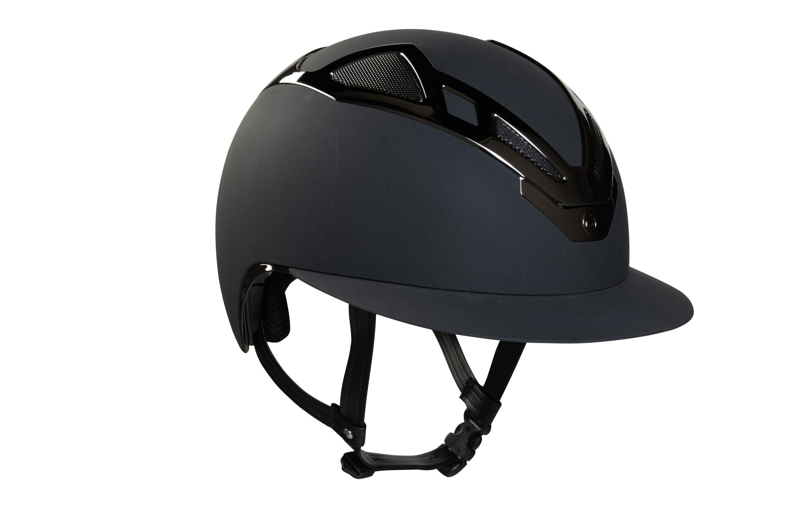 Suomy Apex Riding Helmet – Chrome Black Matte - American Equus - Equiluxe Tack