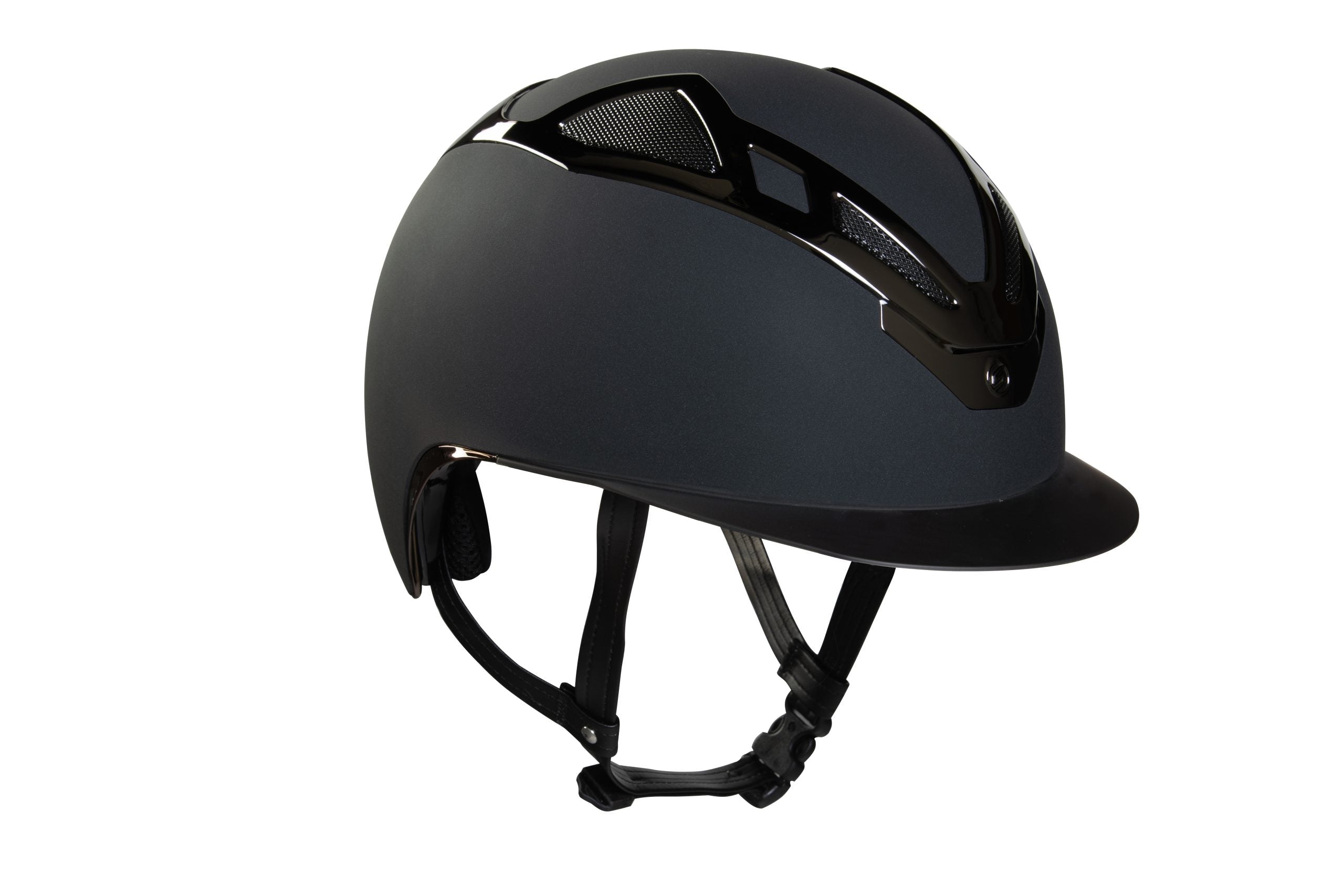 Suomy Apex Riding Helmet – Chrome Black Matte - American Equus - Equiluxe Tack