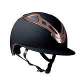 Suomy Apex Riding Helmet – Chrome Black Rose Gold Matte - American Equus - Equiluxe Tack