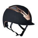 Suomy Apex Riding Helmet – Chrome Black Rose Gold Matte - American Equus - Equiluxe Tack