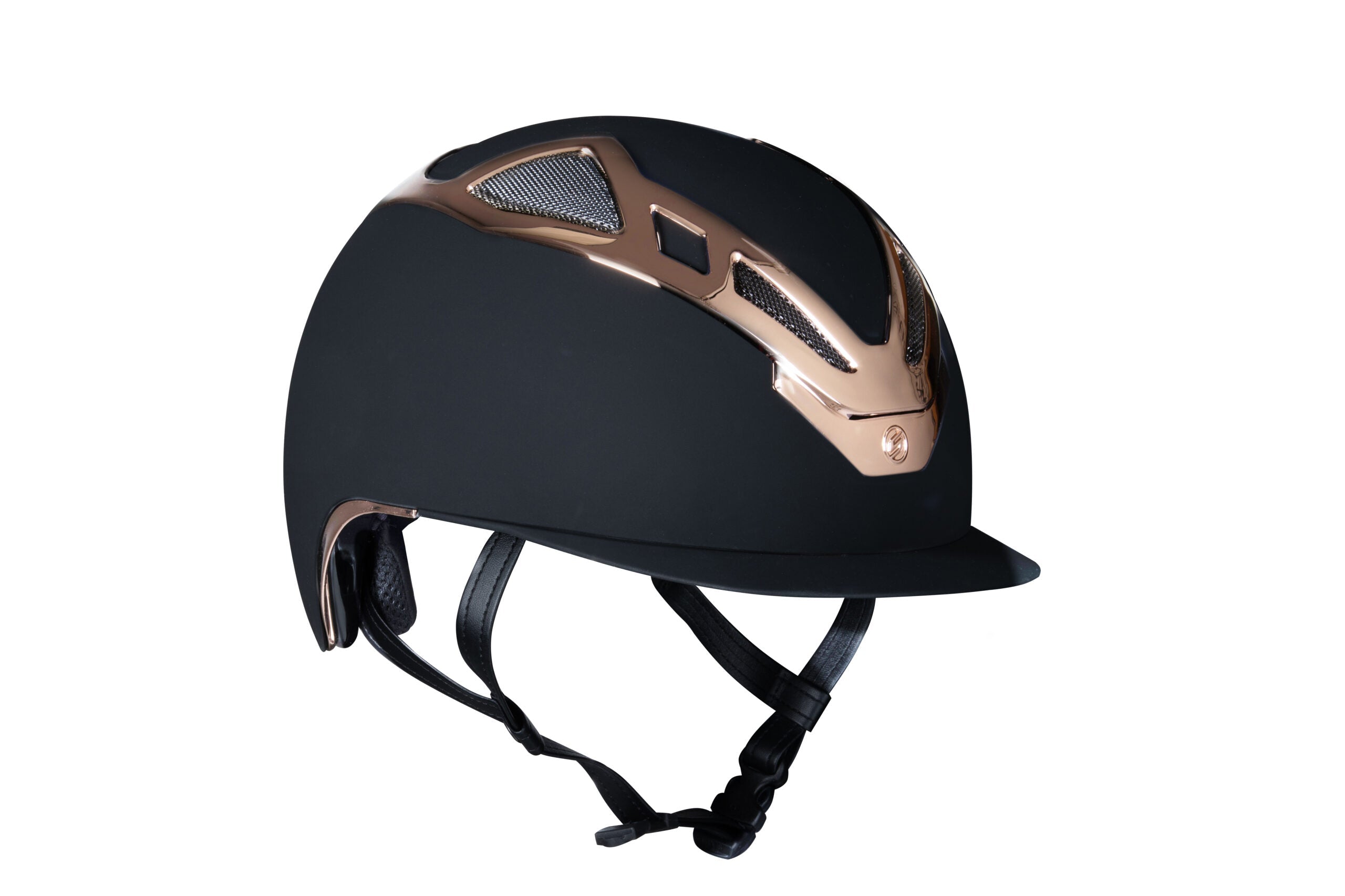 Suomy Apex Riding Helmet – Chrome Black Rose Gold Matte - American Equus - Equiluxe Tack
