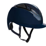 Suomy Apex Riding Helmet – Chrome Blue Navy Glossy - American Equus - Equiluxe Tack