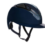 Suomy Apex Riding Helmet – Chrome Blue Navy Glossy - American Equus - Equiluxe Tack