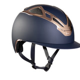 Suomy Apex Riding Helmet – Chrome Blue/Rose Gold Matte - American Equus - Equiluxe Tack