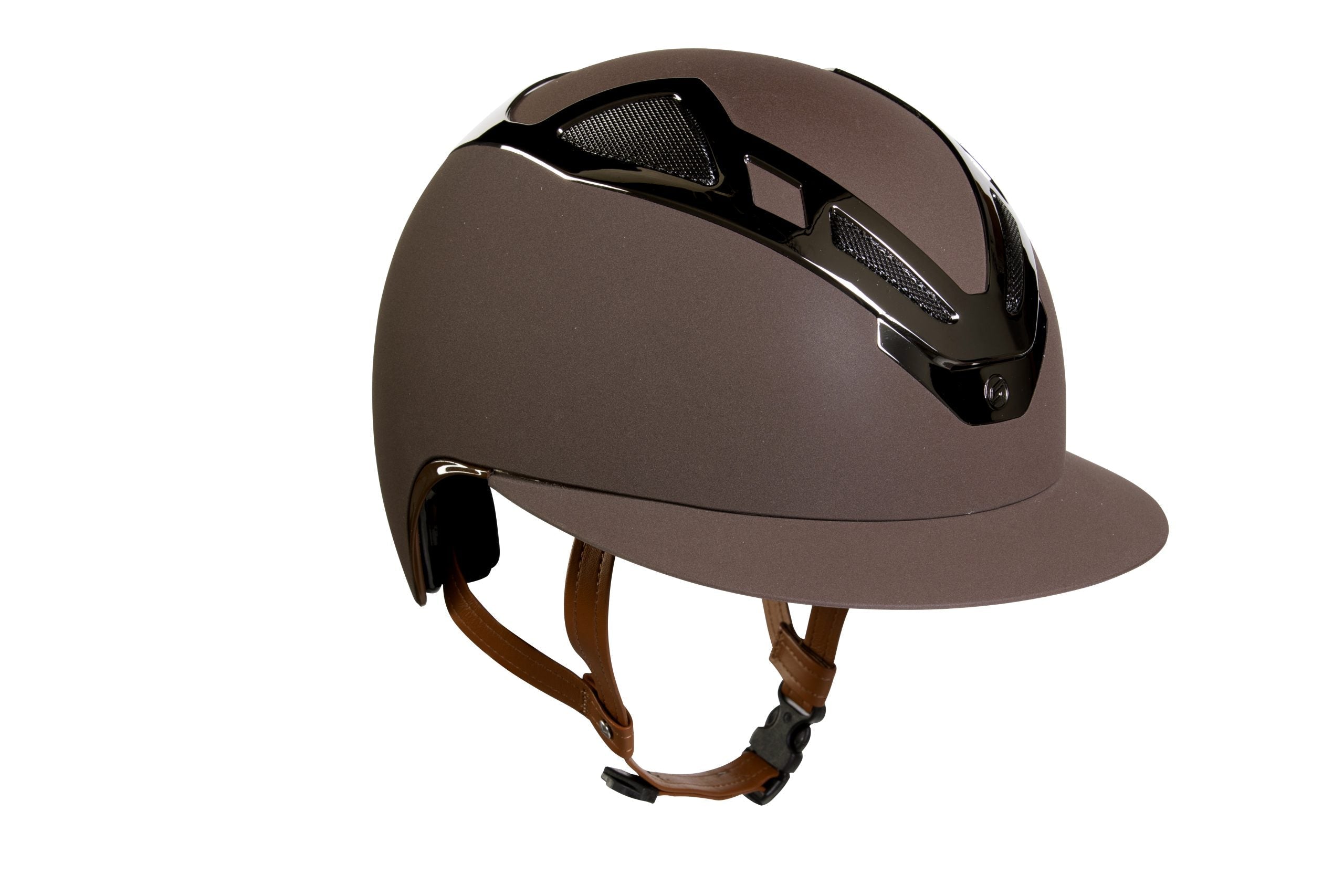 Suomy Apex Riding Helmet – Chrome Brown Matte - American Equus - Equiluxe Tack